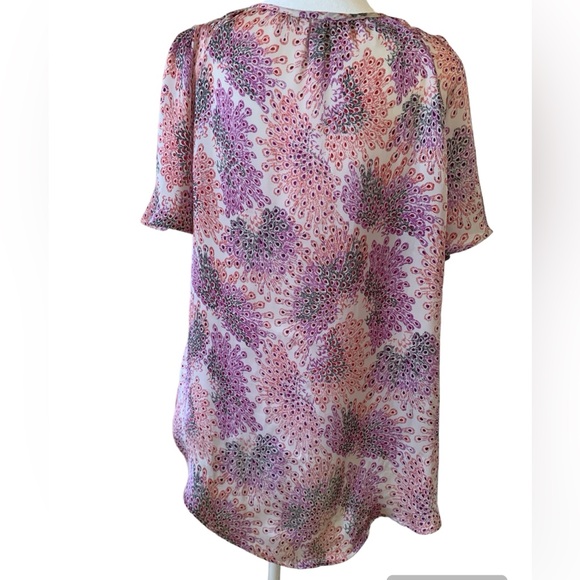 Daniel Rainn silky Multi-colored blouse - Picture 3 of 3